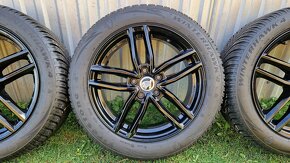 Zimná alu sada Škoda Octavia 4, 5x112 R17 + pneu 205/55 R17 - 4