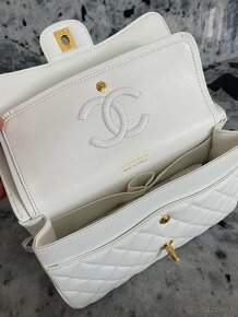 Chanel Kabelka biela - 4