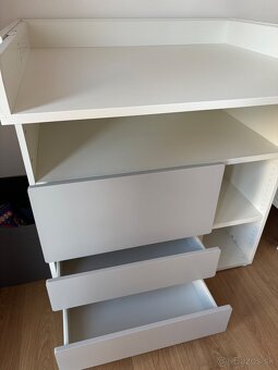 Komoda a prebaľovací pult Ikea - 4