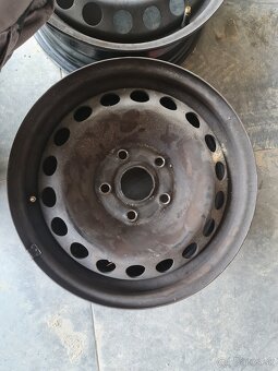 Plechové disky VW AUDI ŠKODA SEAT 5x112 R15 ET46 Bez hrdze - 4