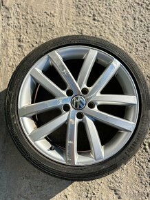 Predám elektrony 5x112 R18 . Originálne disky Volkswagen - 4