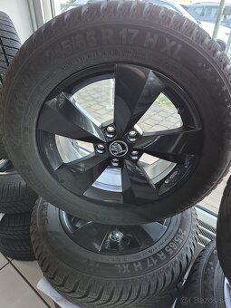 Disky Škoda Kodiaq Nanuq a zimné pneumatiky - 4