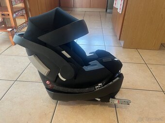 Vajíčko CYBEX ATON 5 + základňa ISOFIX + adaptéry na kočík - 4