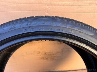 Zimné pneumatiky 275/35 R22 Pirelli dva kusy - 4