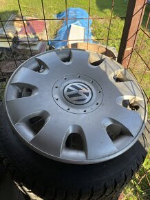 Zimne plechové kolesa protektory Vraník 195/65 r15 5x112 - 4