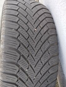 Zimné pneumatiky 205/55R16 + plechové disky 5x110 - 4