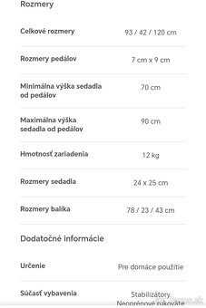 Stacionárny bicykel - 4