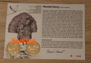 Autorská karta 5€ Hlucháň hôrny - 4