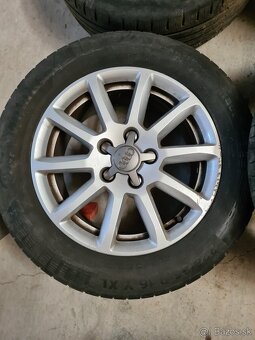 Predam original Alu kolesa na Audi 7,5J x 16 ET45 - 4