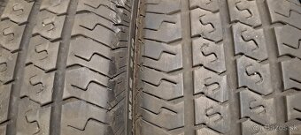 Predám 4ks jazdené letné 235/65r16C Matador na dodávku - 4