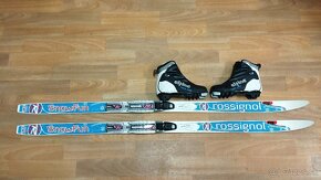 Predám det.bežk.set:ROSSIGNOL 130cm,šupiny.NNN. - 4