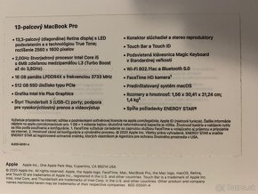 MacBook Pro 13” 2020 Touch Bar - 4