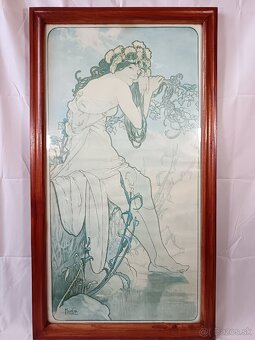 Alphonse Mucha.Štyri ročné obdobia - 4