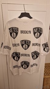 Bershka oversize tričko NBA Brooklyn Nets - 4