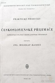 Kniha Československé přijímače: zapojovací plánky, M. Baudyš - 4