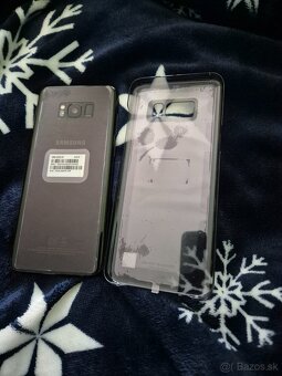 Samsung S8+ čierny v zachovalom stave na displeji fólia a no - 4