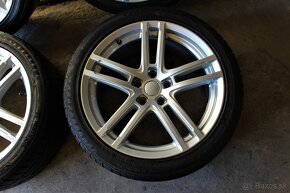 18”----ORIG---DEZENT---AUDI---A4--B8--5x112 R18---ZIMNA SADA - 4