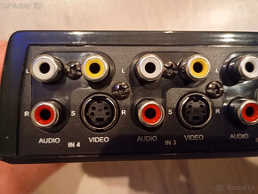 Nedis Manual 4 port audio video switch - 4