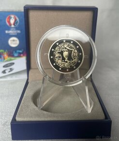 Pamätna 2€ minca Francuzsko Uefa, Euro 2016 PROOF - 4