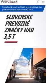 Prevozné značky nad 3,5t ✅2024✅ | Prevozky.sk - 4