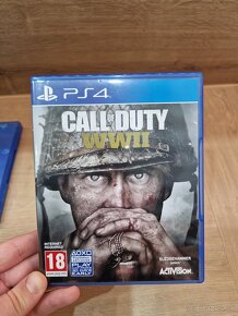 Predám PS 4 limitovaná edícia Call of Duty WWII - 4