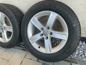 Orig.audi Alu Disky zimné  5x112 7jxR16 ET46 Audi  VW - 4