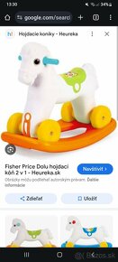 Predám hupacieho koníka fisher price - 4