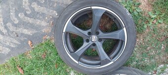 Alu MSW 5x105 a zimné Nokian 235/45 R18 - 4