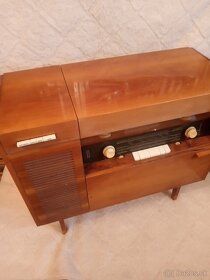 Retro gramo rádio Tesla Humoreska 1122A - 4