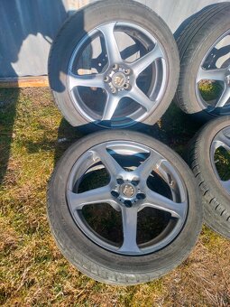 4ks alu disky 5x112 R17 pneu 225/45 R17 - 4