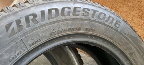 Predám 2+2ks zimné pneu BRIDGESTONE+PIRELLI - 4