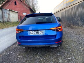 Škoda Superb Combi Sportline 2021 Blue 2.0Tdi 110kw - 4