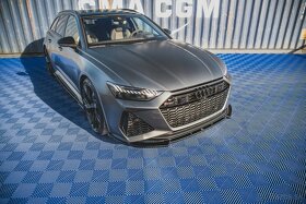 Audi RS6 C8 Maxton predný splitter - 4