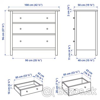 Ikea Hemnes komoda - 4