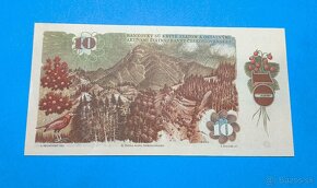 UNC Bankovka ČESKOSLOVENSKO - 10 Kčs 1986 - 4