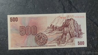 500 Kčs 1973 + SK kolok, stav N - 4