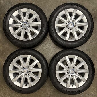 Sada kolies 5x112 R16 , 205/55/16 Mercedes A , B , CLA - 4