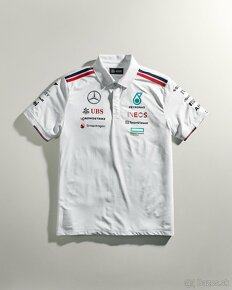 F1 Mercedes polokošele, Biela a Čierna - 4