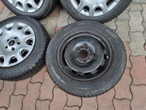 Plechové Disky+Zimné Pneu 175/65 R15 MINI 5x112 - 4