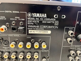 Yamaha RX-V595aRDS  AV receiver - 4