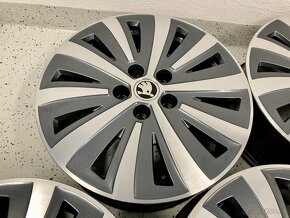 Predám alu disky org ŠKODA 5x112 R17 6,5J ET41 - 4