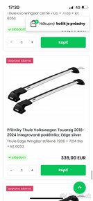 Stresny nosic VW touareg 3 2018-2024 - 4