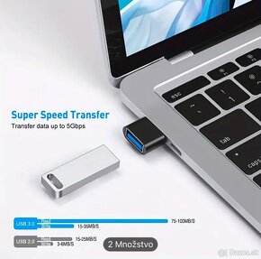 Redukcia USB 3.0 na USB-C - 4