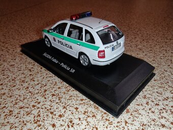 Predám model Škoda Fabia Polícia SR 1:43 - 4