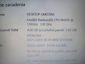 rozpredám notebook Lenovo ideapad 320-15iap - 4