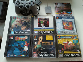 Predam hernu konzolu Playstation PS1 s hrami - 4