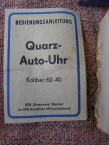 autohodiny Weimar do automobilov Trabant, Wartburg, Barkas - 4
