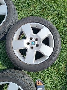 Hliníkové disky 5x112 s pneumatikami 225/50r17 - 4