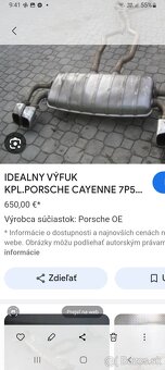 Porsche Cayenne výfuk - 4