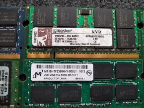 predám pamäte (ram) pre notebooky 2gb DDR2 - 4